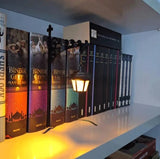 Book Nook Shelf Lantern — Hanging Lamp Bookshelf Insert for Book Lovers 2