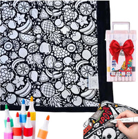 DIY Coloring Blanket With Markers 35