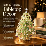DIY Beaded Christmas Tree Kit — Light-Up Tabletop Tree You Build Yourself 4