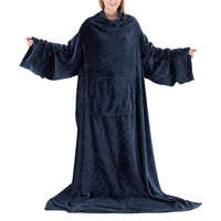 Cozy Wearable Blanket — Oversized Sleeved Throw with Giant Pocket 5