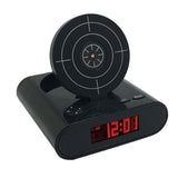 Gun Target Alarm Clock — Shoot-to-Stop Desk Clock with Infrared Pistol 8