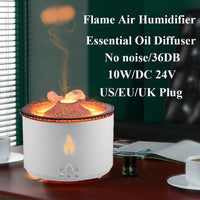 Volcano Flame Aroma Diffuser - Misting Humidifier & Mood Night Light 3