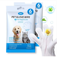 Pet Cleaning Gloves & Wipes 4