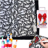 DIY Coloring Blankets & Marker Sets 4
