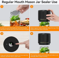 Mason Jar Vacuum Sealer — Electric Food Preservation Kit 2