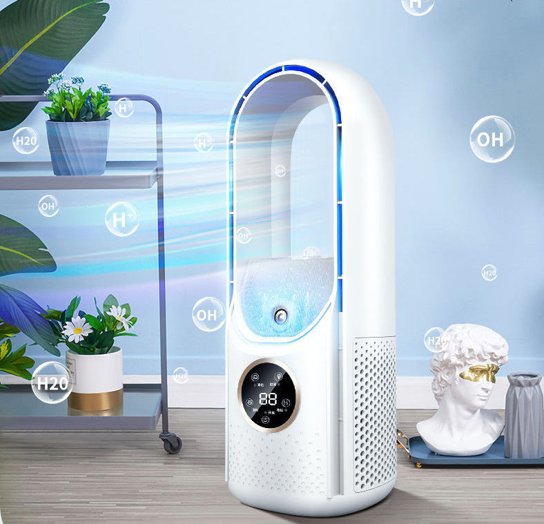 Fan on a nightstand for cool sleep