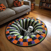 3D Illusion Halloween Rug — Vortex Floor Mat 11