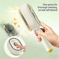 Electric Spray Hair Brush - Misting Massage Comb for Frizz-Free Styling 2