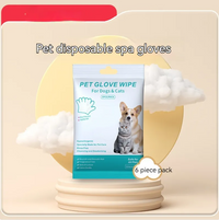 Pet Cleaning Gloves & Wipes 12