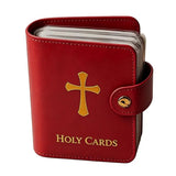 Holy Card Holder — Catholic Prayer Card Organizer with Snap Closure 6