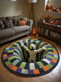 3D Illusion Halloween Rug — Vortex Floor Mat 2