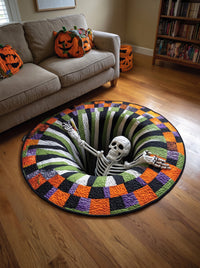 3D Illusion Halloween Rug — Vortex Floor Mat 4
