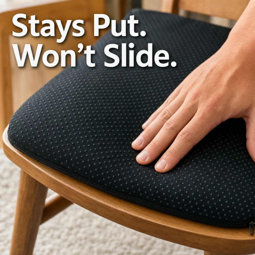 Honeycomb Gel Seat Cushion - Breathable Pressure-Relief Comfort Pad