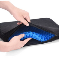 Honeycomb Gel Seat Cushion - Breathable Pressure-Relief Comfort Pad 27