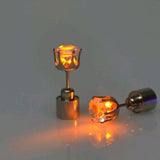 Light-Up LED Stud Earrings — Glowing Crystal-Look Party Earrings 4