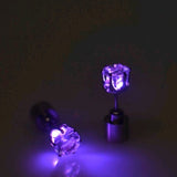 Light-Up LED Stud Earrings — Glowing Crystal-Look Party Earrings 5