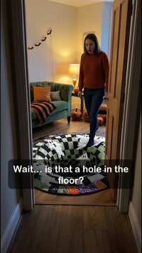 3D Illusion Halloween Rug — Vortex Floor Mat 15