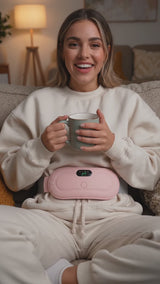 Cozy Heat Belt — Cordless Heating Pad with Massage for Cramps & Back 2