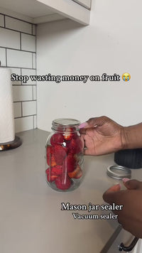 Mason Jar Vacuum Sealer — Electric Food Preservation Kit 11