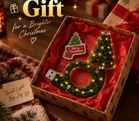 Cozy Christmas Tree Projector Lamp — USB Ceiling Light with 6 Holiday Scenes 6