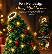 Cozy Christmas Tree Projector Lamp — USB Ceiling Light with 6 Holiday Scenes 4