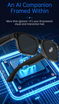 Smart AI Photo Glasses — 5MP Camera, AI Translation & Open-Ear Audio 2