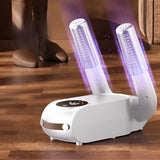 Foldable Electric Shoe Dryer — Timer & Digital Display, US Plug 1