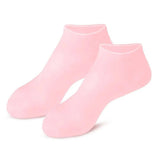 Silicone Moisturizing Socks & Gloves — Reusable Lotion Socks for Dry Feet & Hands 4