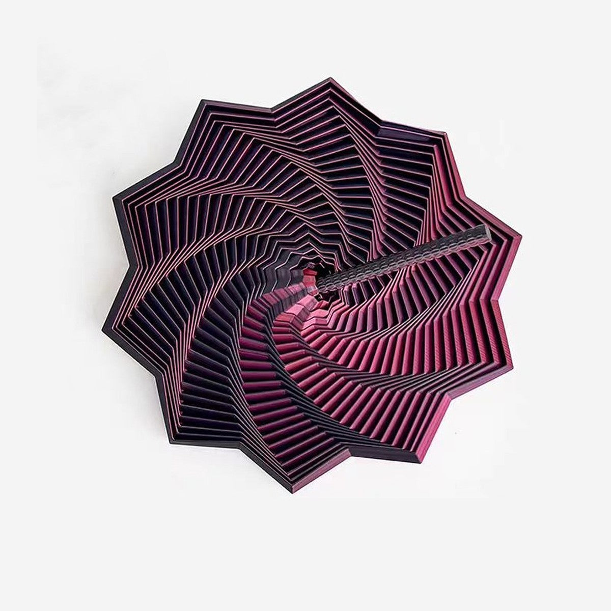 Black and Red fidget star