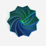 Spiral Fidget Star — 3D-Printed Pull-Up Spiral Cone Desk Toy 11