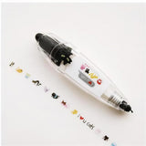 Decorative Tape Pen — Cute Press-Type Pattern Tape for Journals & Planners 11