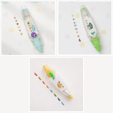 Decorative Tape Pen — Cute Press-Type Pattern Tape for Journals & Planners 14
