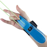 Glow-in-the-Dark String Web Shooter — Wrist Launcher That Shoots & Reels Back a String Loop 1