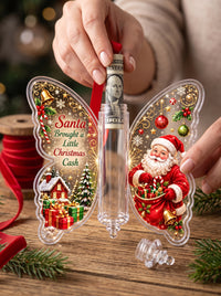 Christmas Cash Gift Ornament — Butterfly Money Holder Keepsake 14